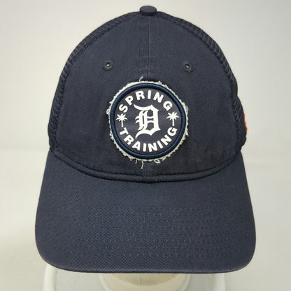 New Era Blue OSFM Trucker Hat Detroit Tigers Spring Training Mesh Snapback MLB
