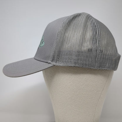 OTTO Haleakala Maui Hawaii Volcano Gray Trucker Hat One Size Mesh Snapback