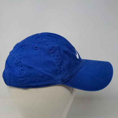 Nike Boy's Strapback Hat Blue Size Toddler Embroidered Swoosh Logo Cotton