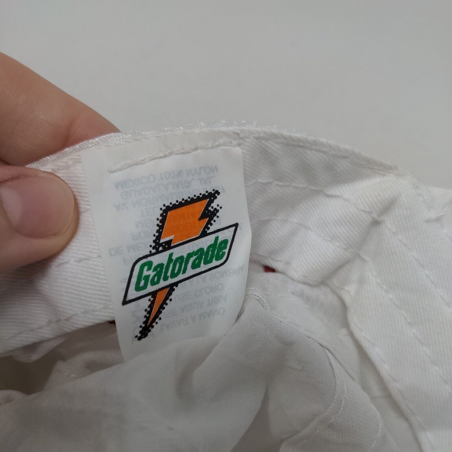 10K Mural Gatorade Running Cap White One Size Adjustable Embroidered Breathable