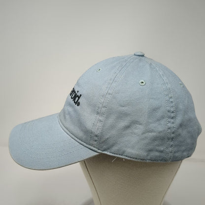 Cap America Polaroid Rainbow Logo Blue Baseball Cap OSFM Adjustable Cotton Hat