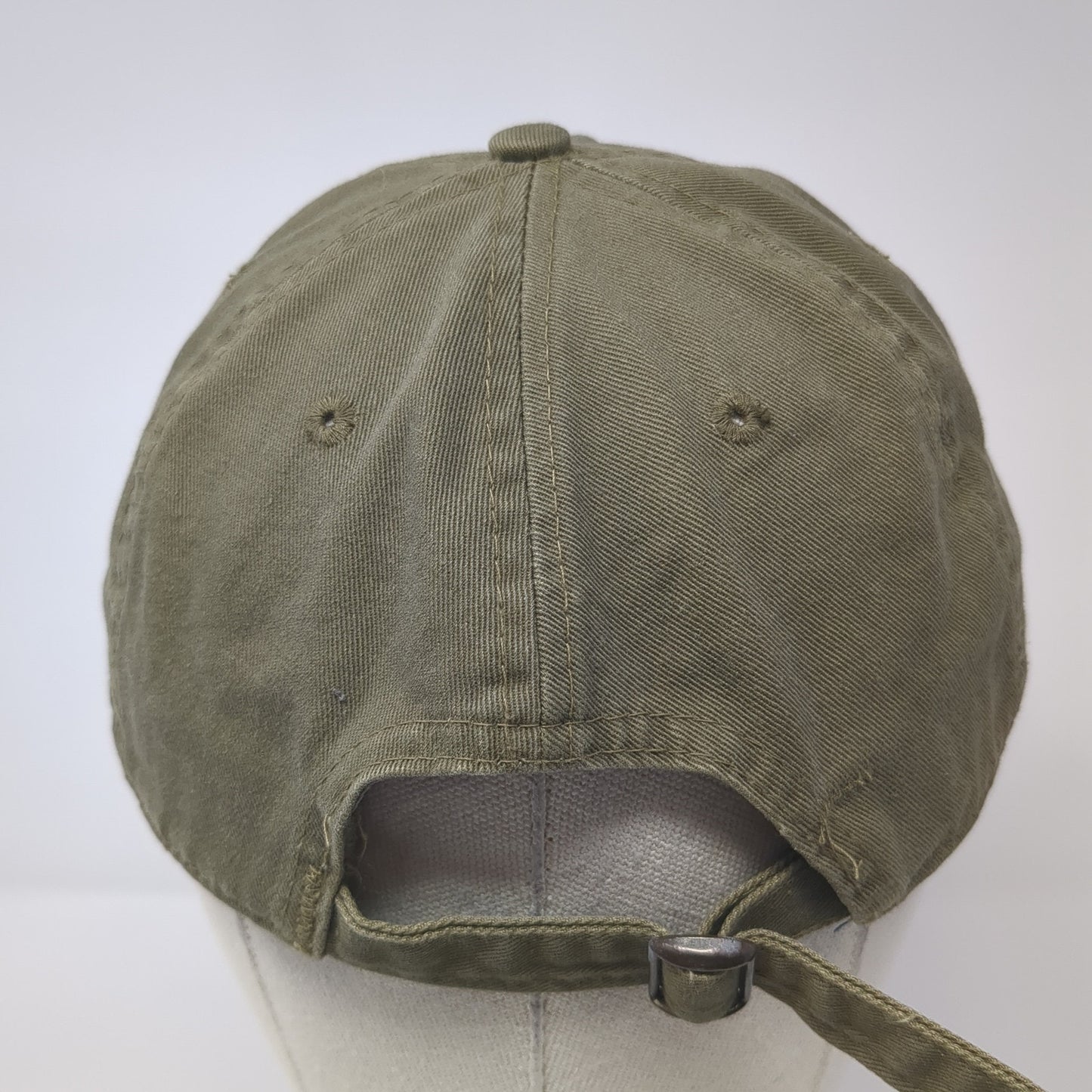 Meramec River Slideback Hat Green One Size Adjustable Embroidered HG