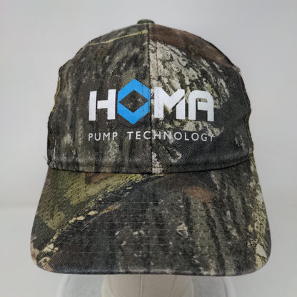 HOMA Pump Technology Strapback Hat Camouflage OSFM Adjustable Mesh Vitronic