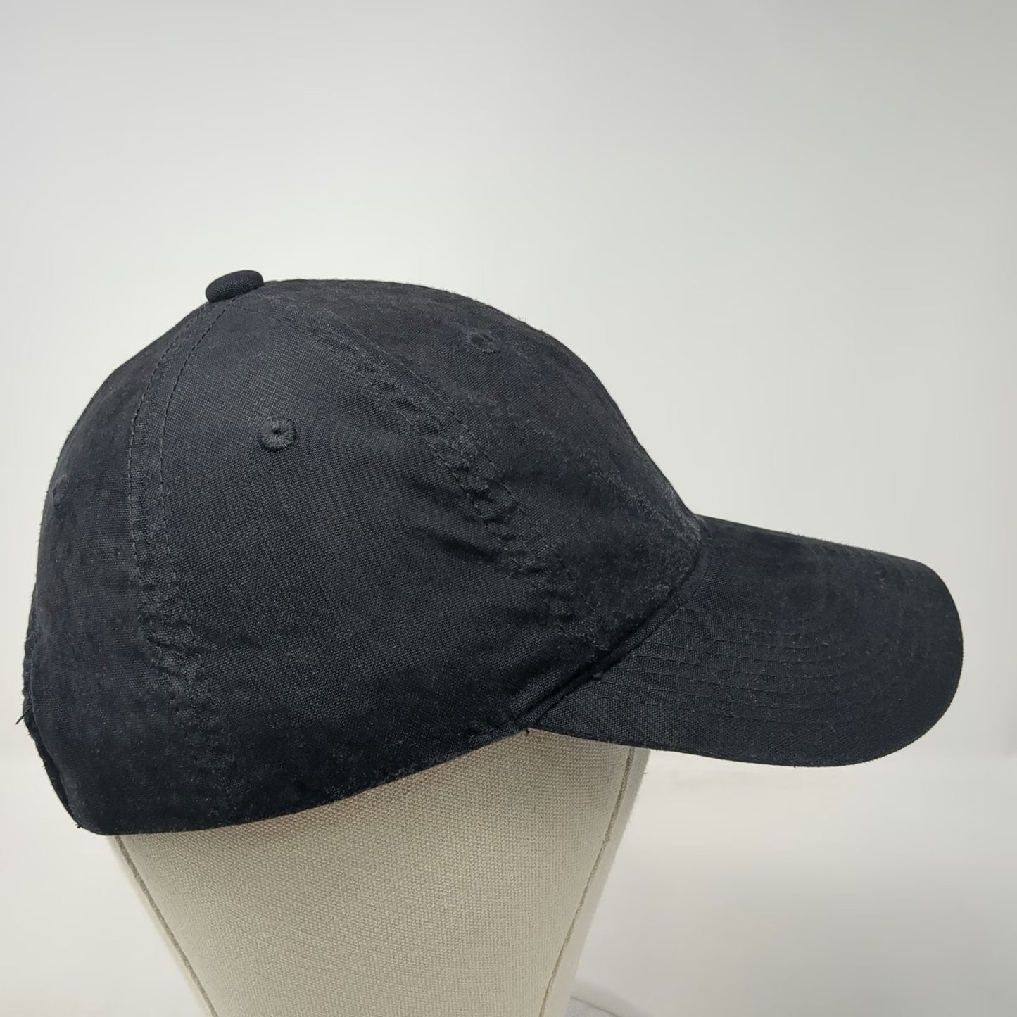 Outdoor Cap Baseball Cap Black One Size Just Fish Hook Graphic Slideback Hat