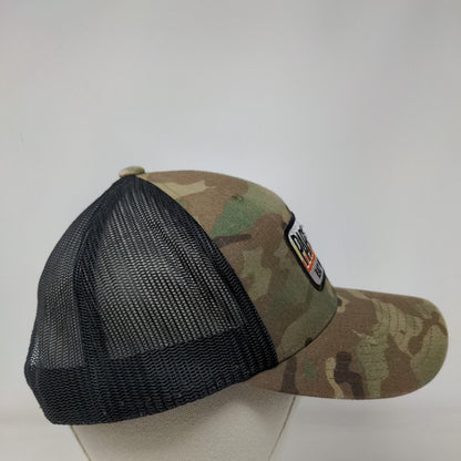 Papichulo Eat Drink Taco Snapback Trucker Hat Camo OSFA Mesh Back