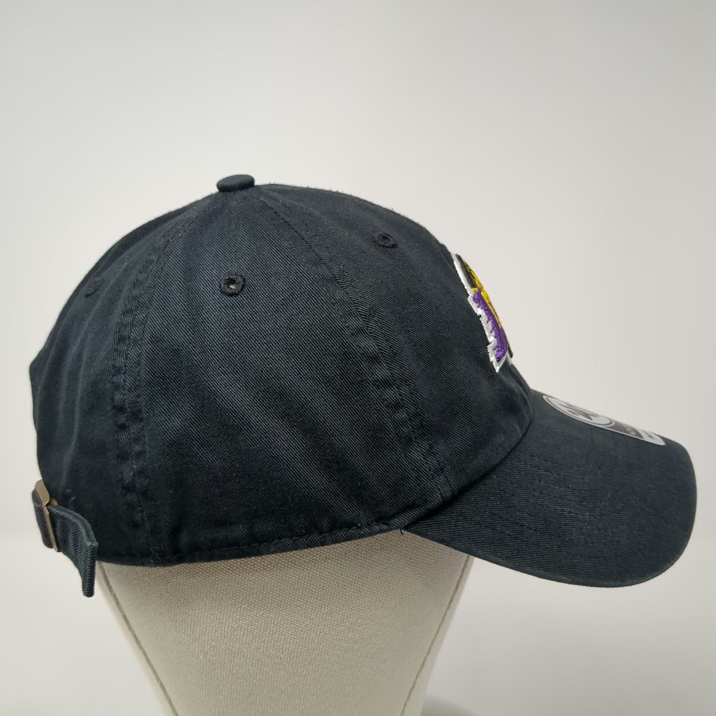 Los Angeles Lakers NBA '47 Cap Black Purple Yellow One Size Slideback Logo Hat