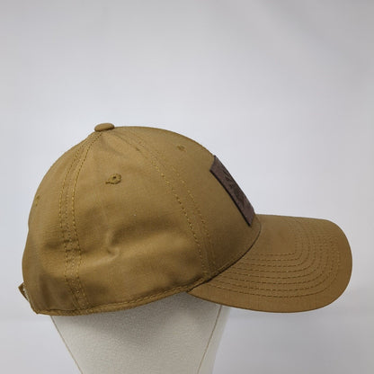 Mckinnon Family Farm Strapback Hat Brown One Size Adjustable Patch Cotton
