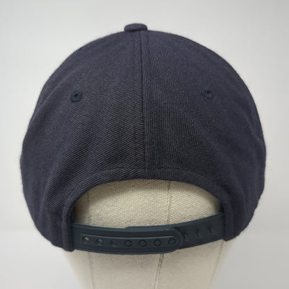 TriVista-Inc Commercial Contractors Snapback Hat Blue One Size Classics Yupoong