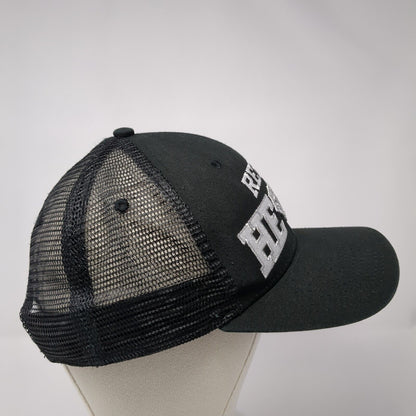 Rebel Heart LA Snapback Trucker Hat Black One Size Adjustable Mesh Back by Dome