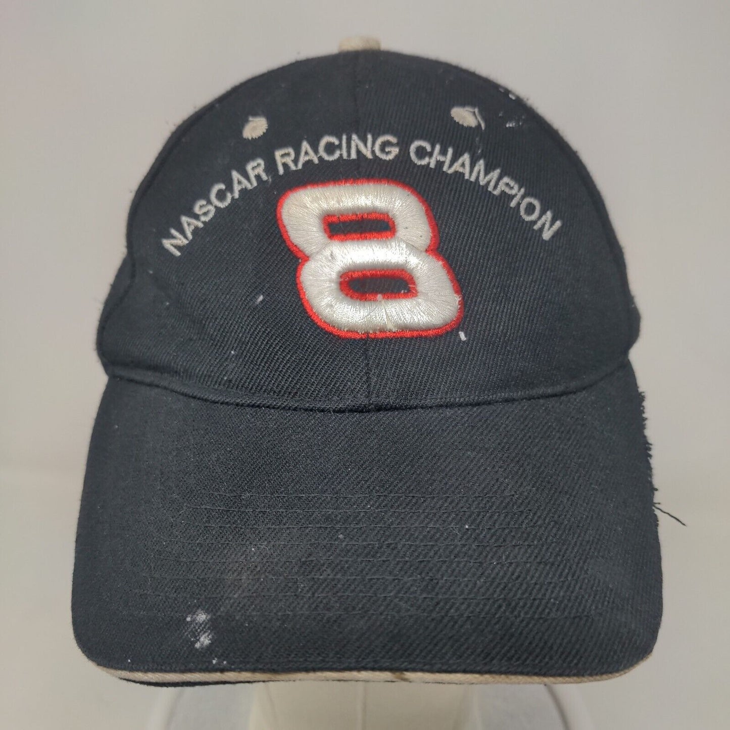 Dale Earnhardt Jr NASCAR Racing Champion Strapback Hat Black Embroidered Logo