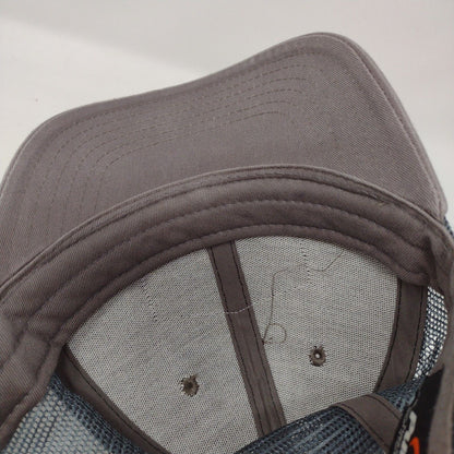 Foresters Snapback Trucker Hat Gray OSFA Adjustable Embroidered Mesh Back Pukka