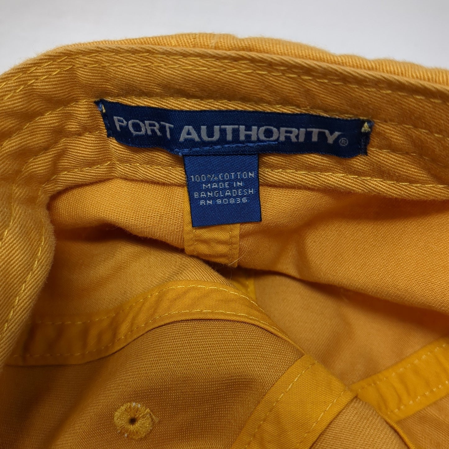 Duck Off Slideback Baseball Cap Orange OS Adjustable Embroidered Port Authority