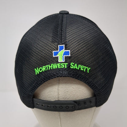 Northwest Safety Snapback Trucker Hat Black One Size Port Authority