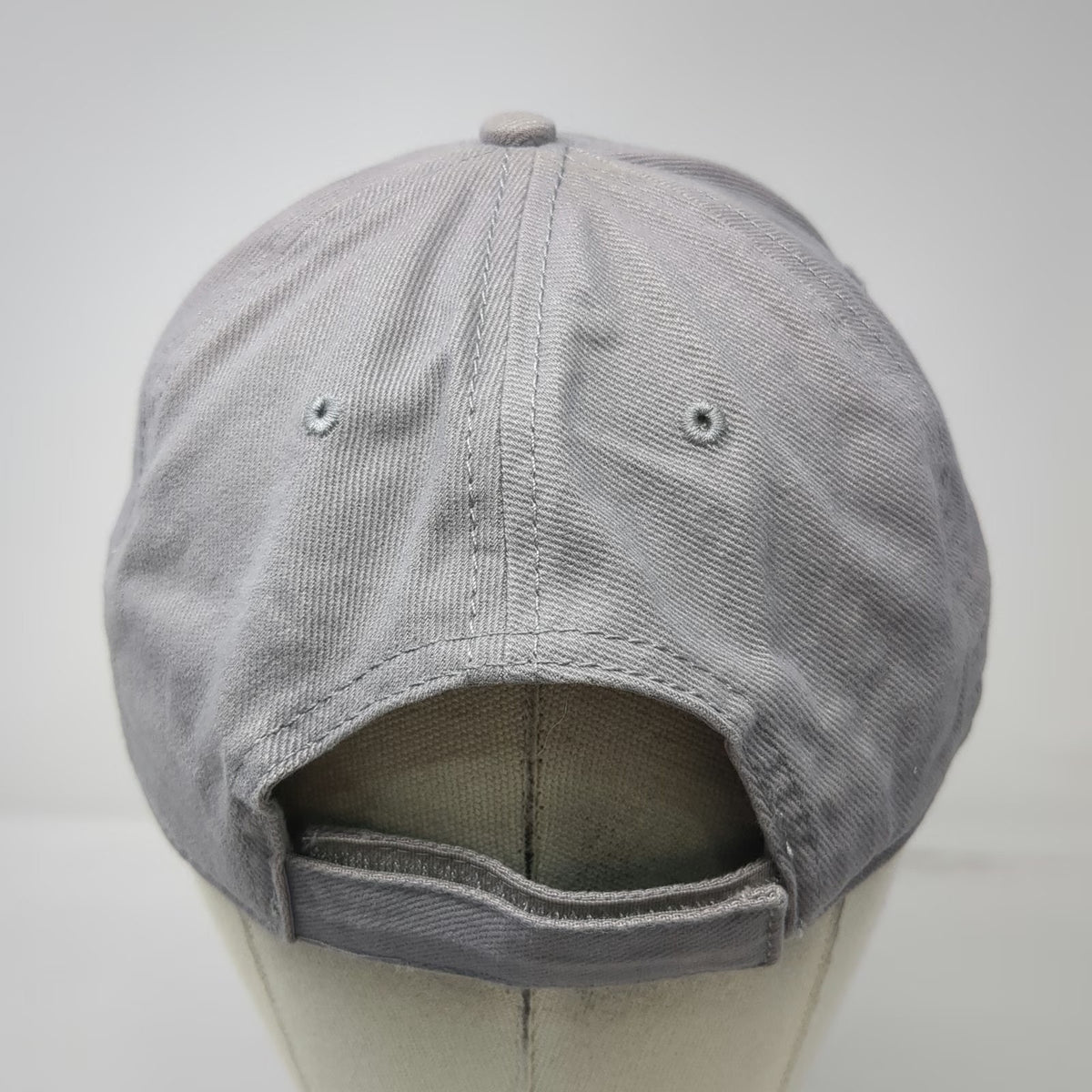 Otto Baseball Cap Gray One Size Mule Deer Foundation Sponsor Patch Cotton Hat
