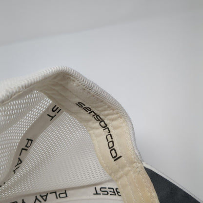 Ping Patch Snapback Mesh Back Trucker Hat White One Size Sensorcool