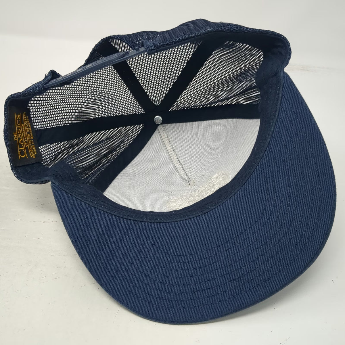 Yupoong Trucker Hat Blue One Size Boise Co-op Market Fresh Local Mesh Snapback