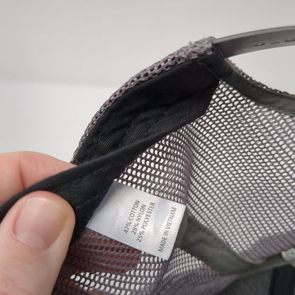 Idaho Snapback Mesh Back Trucker Hat Black One Size Richardson 6 Panel