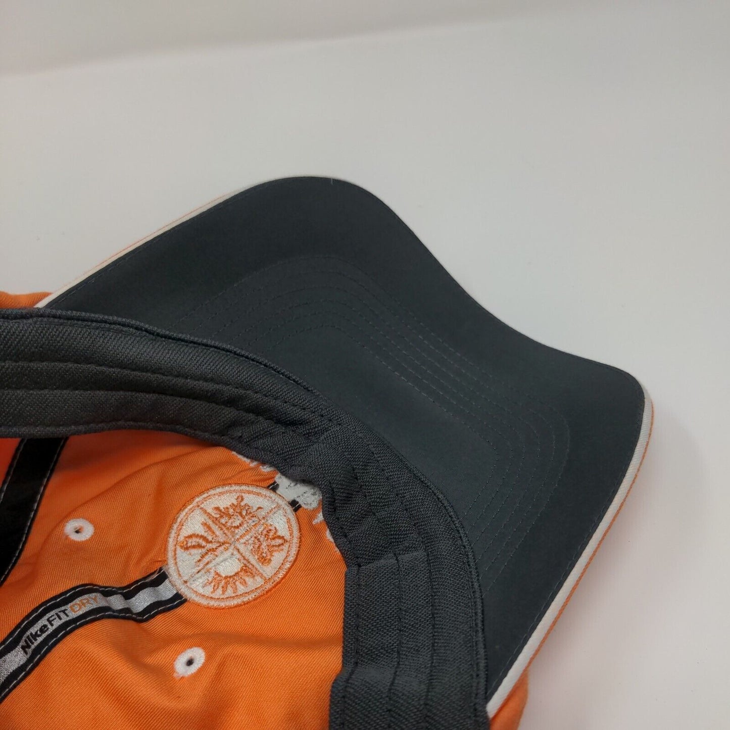 Tamarack Resort Strapback Hat Orange OSFA Embroidered Nike Golf