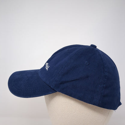 Future Mrs. Slideback Hat Blue One Size Solid Adjustable Embroidered