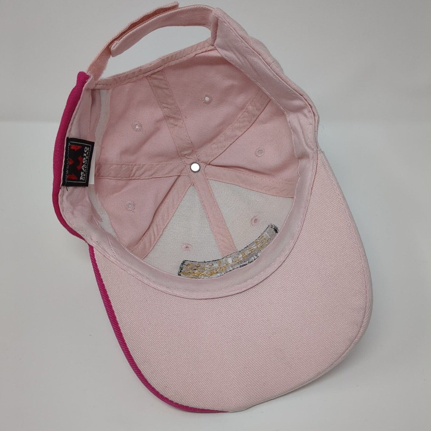 Eagle Pack Natural Pet Food Strapback Hat Pink OSFM Embroidered Magic
