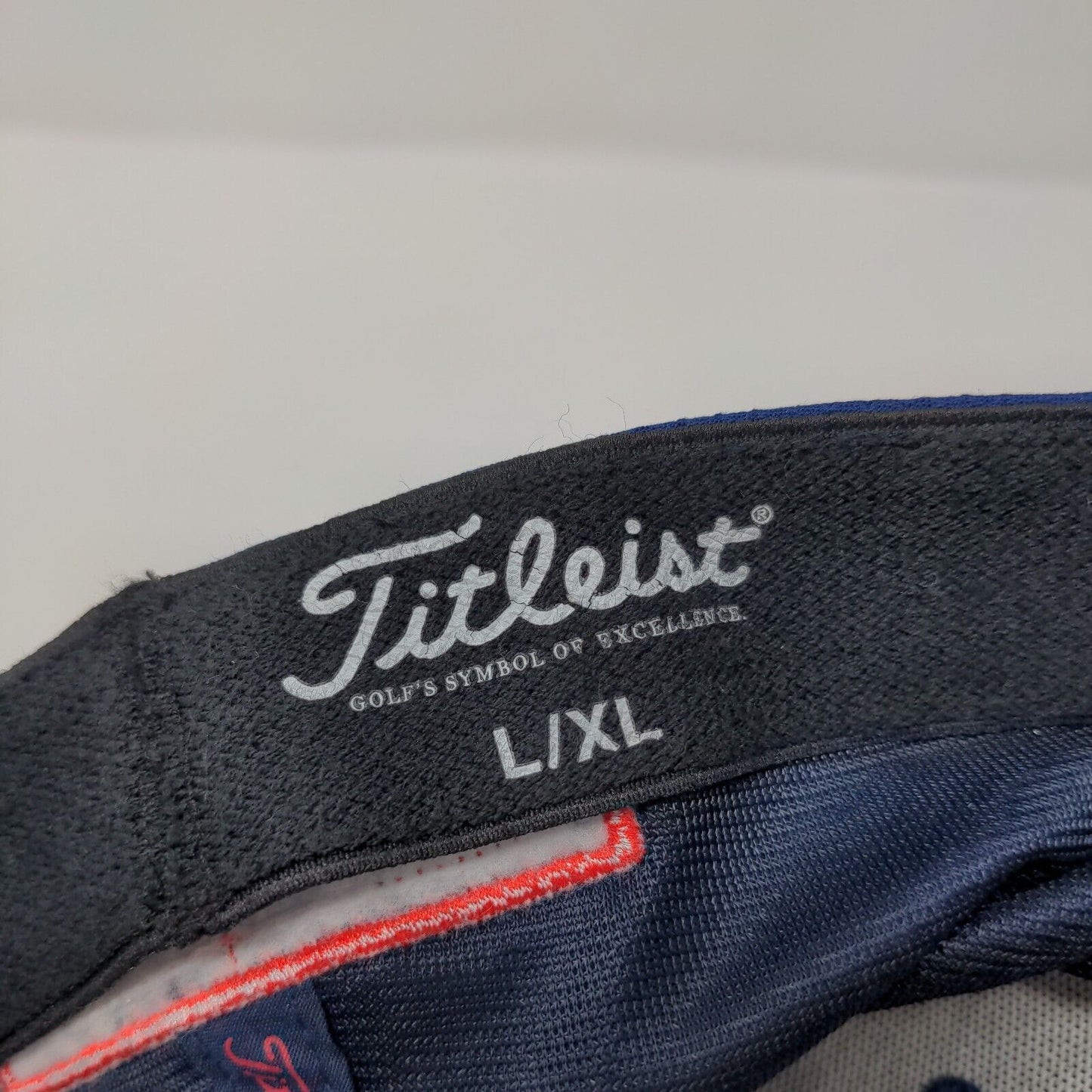 Titleist FJ Pro V1 Fitted Golf Hat Blue Large/XL Embroidered 6 Panel