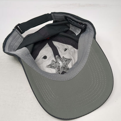 Imperial Baseball Cap Gray One Size Star Bridge Basketball Performance Hat