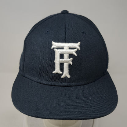 TF Fitted Baseball Cap Blue 7 3/8 Lightweight Embroidered The Game Pro
