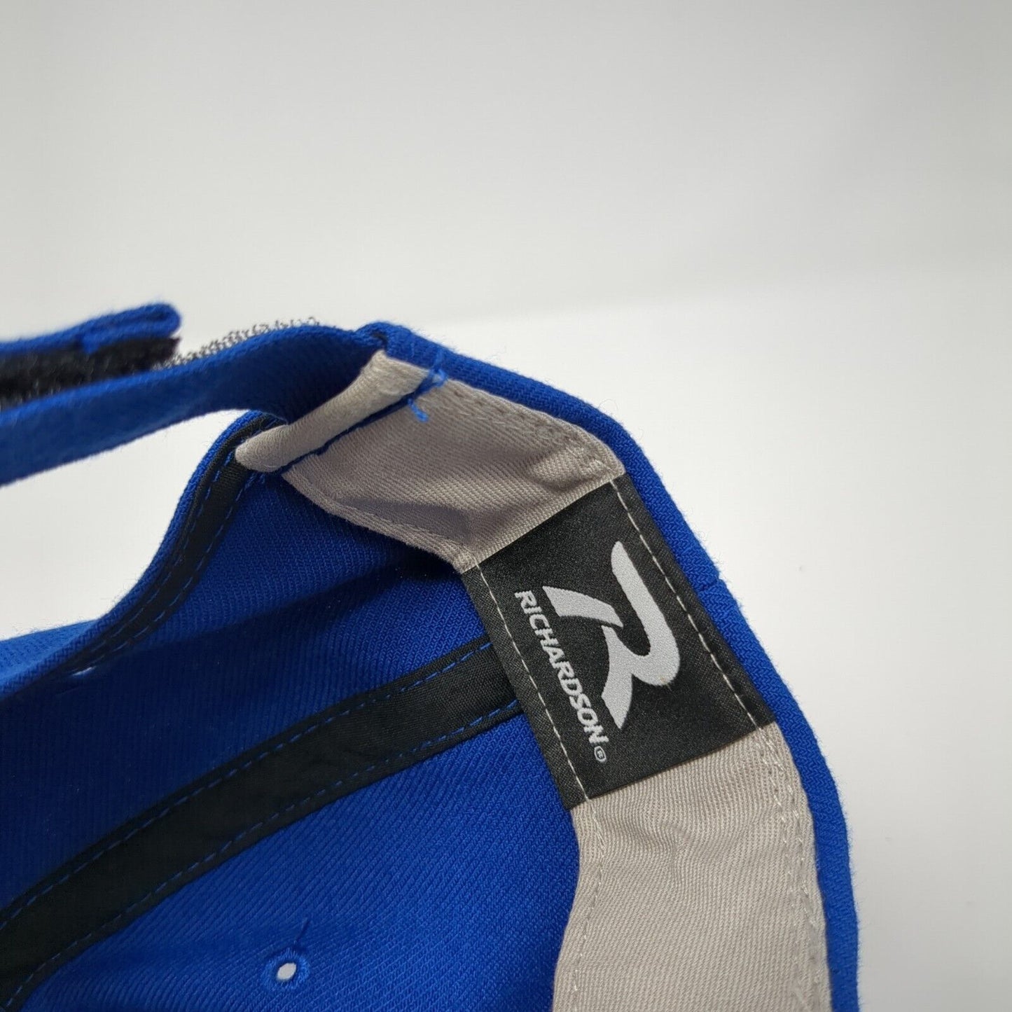 SB Strapback Hat Blue M/L Adjustable Embroidered Pro 514 Richardson Polyester