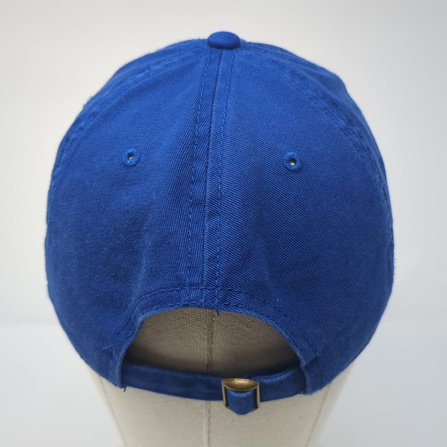 Saint Luke's Slideback Hat Blue One Size Adjustable Embroidered Outdoor