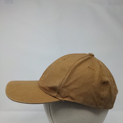 Ducks Unlimited Slideback Hat Tan OSFA Adjustable Embroidered Avery