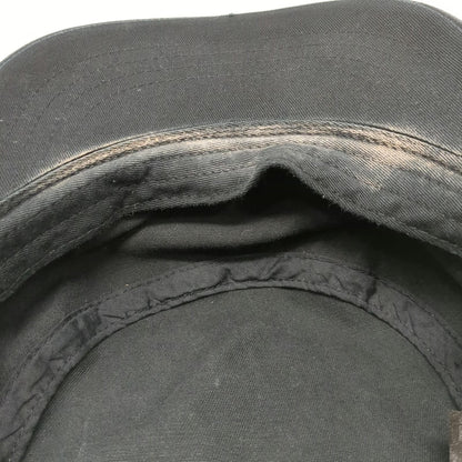 Chef Works Army Cap Black M Adjustable Solid Cotton Workwear Uniform Kitchen Hat