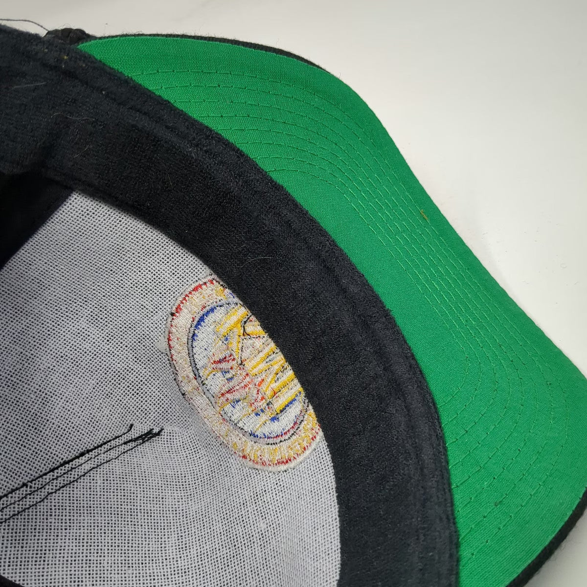 Otto 5 Panel Black One Size Rope Fire Investigation KMI Green Underbrim Hat