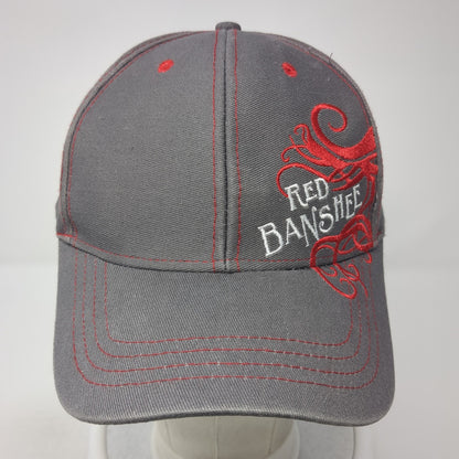 Red Banshee Strapback Hat Gray One Size The Fort Collins Brewery Outdoor