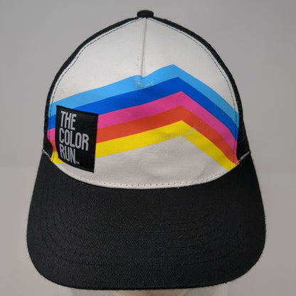 The Color Run Snapback Trucker Hat Multicolor One Size Adjustable Mesh Back