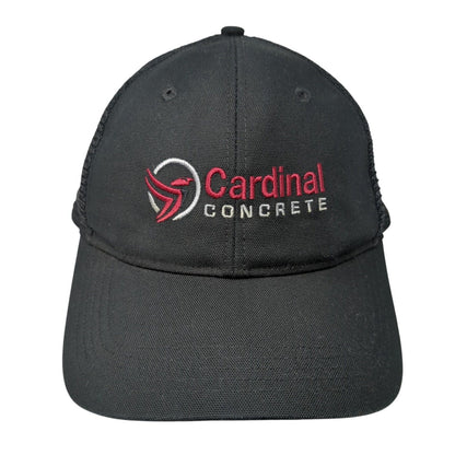 Cardinal Concrete Snapback Trucker Hat Black OS Adjustable Mesh Back Carhartt