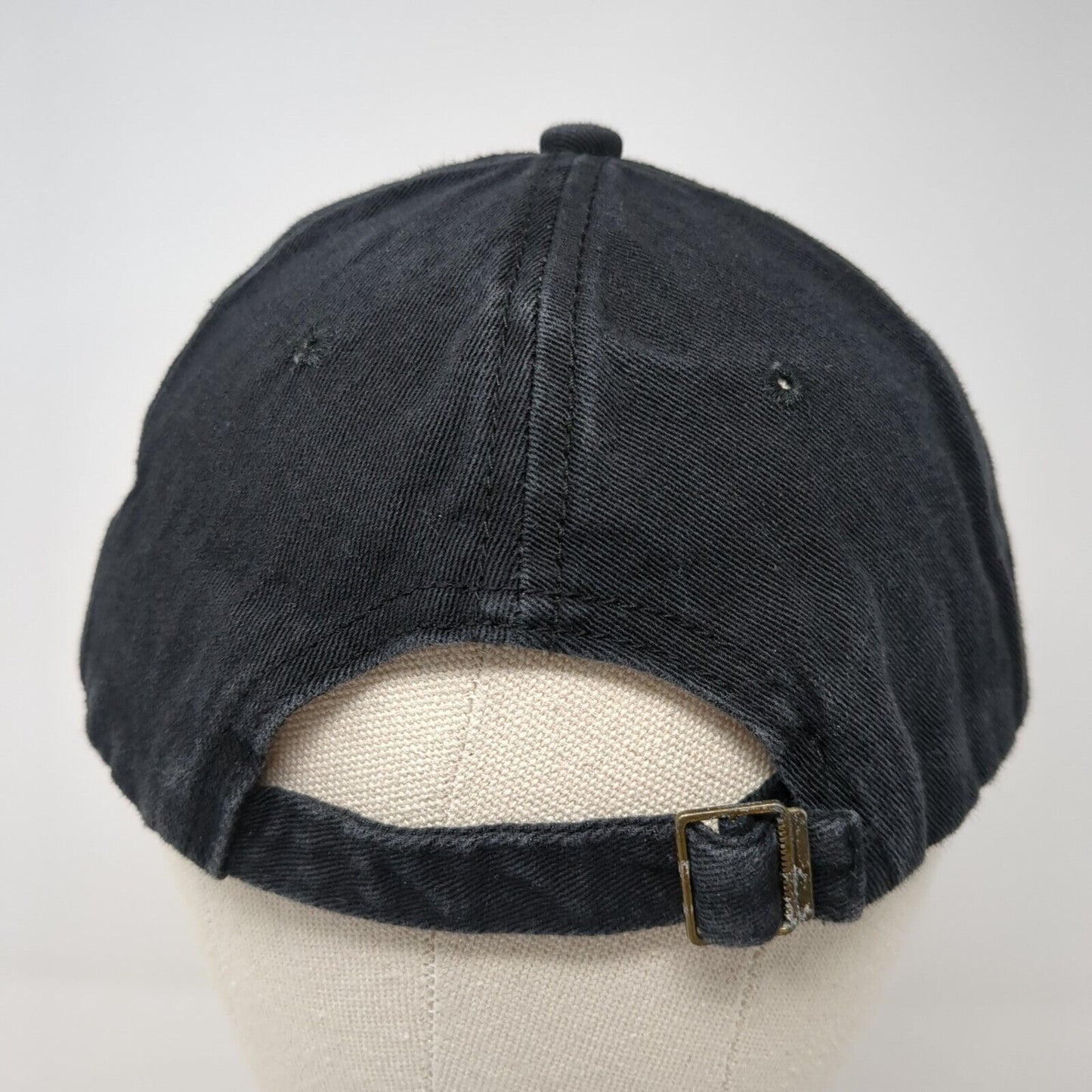 NY Air Force New York Slideback Hat Black One Size Adjustable 6 Panel