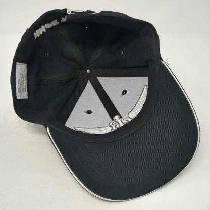 Breitling Baseball Cap Black One Size Winged Anchor Logo Embroidered Since 1884