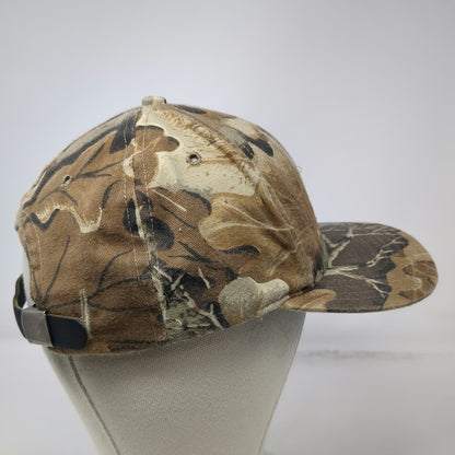 Mercury American Baseball Cap Brown Camo One Size USA Flag Made in USA Hat