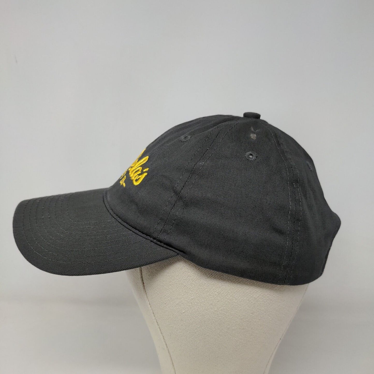 Cabela's Club Men's Slideback Hat Gray Size OSFM Embroidered Logo