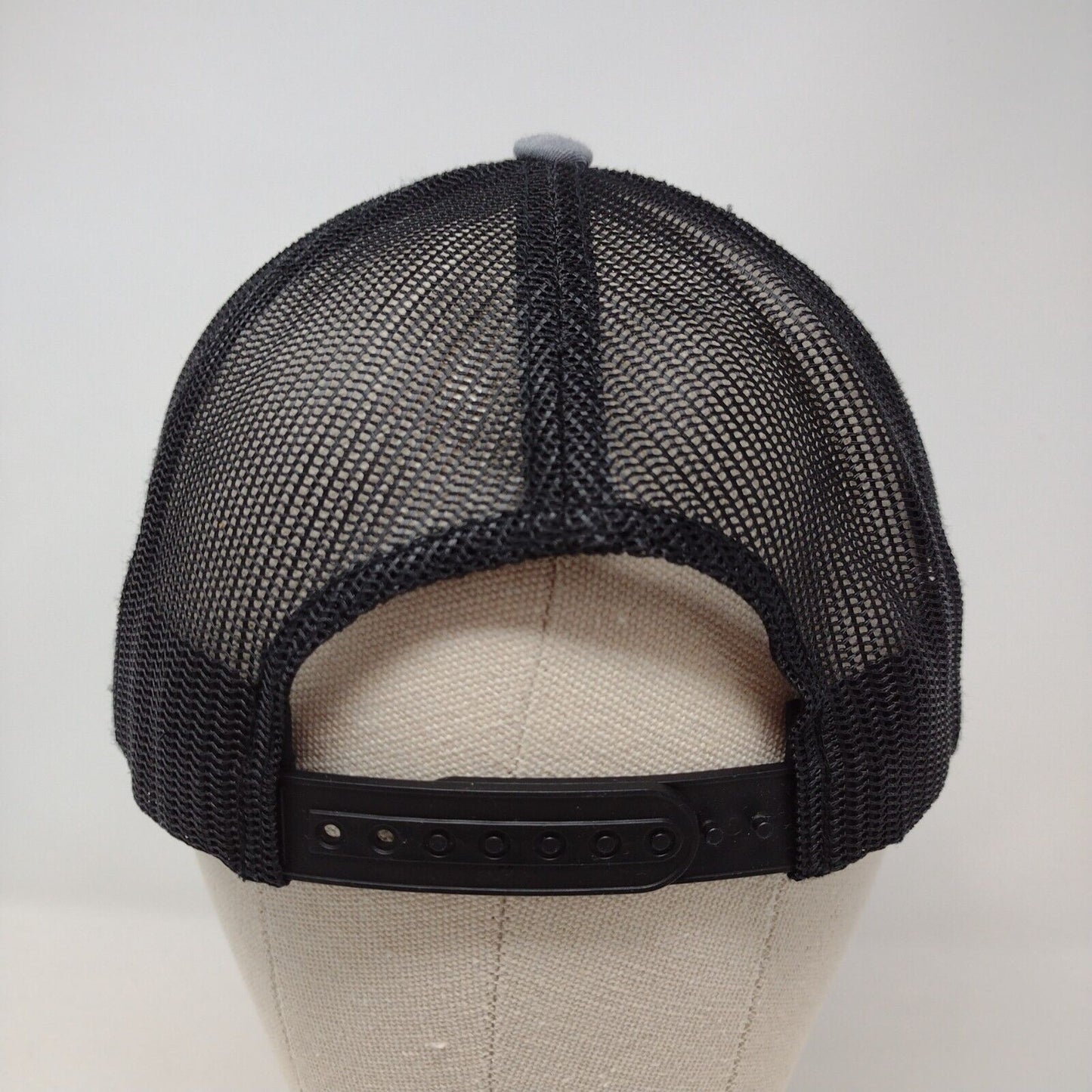 Brouwer Kesmac Snapback Mesh Back Trucker Hat Gray OSFA Yupoong