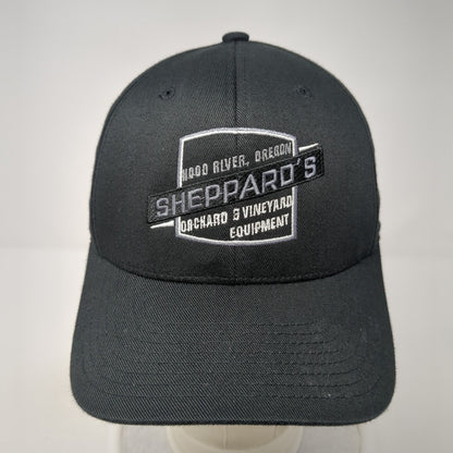 Sheppard's Orchard & Vineyard Equipment Fitted Hat Black S-M Yupoong
