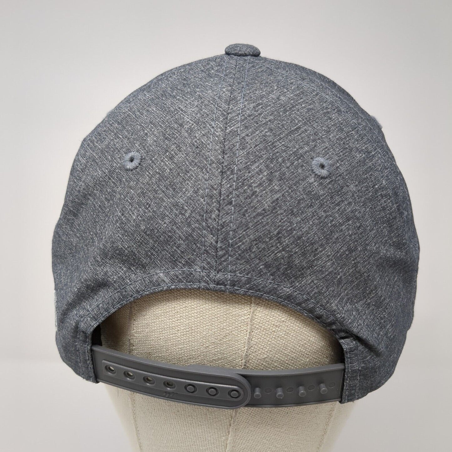 Yupoong Snapback Hat Gray One Size Adjustable 110 Flexfit Tech Blank Polyester