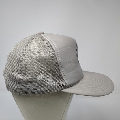 Kenda Trucker Hat Gray One Size Carteret Elks 2235 BPOE Mesh Snapback Foam Front