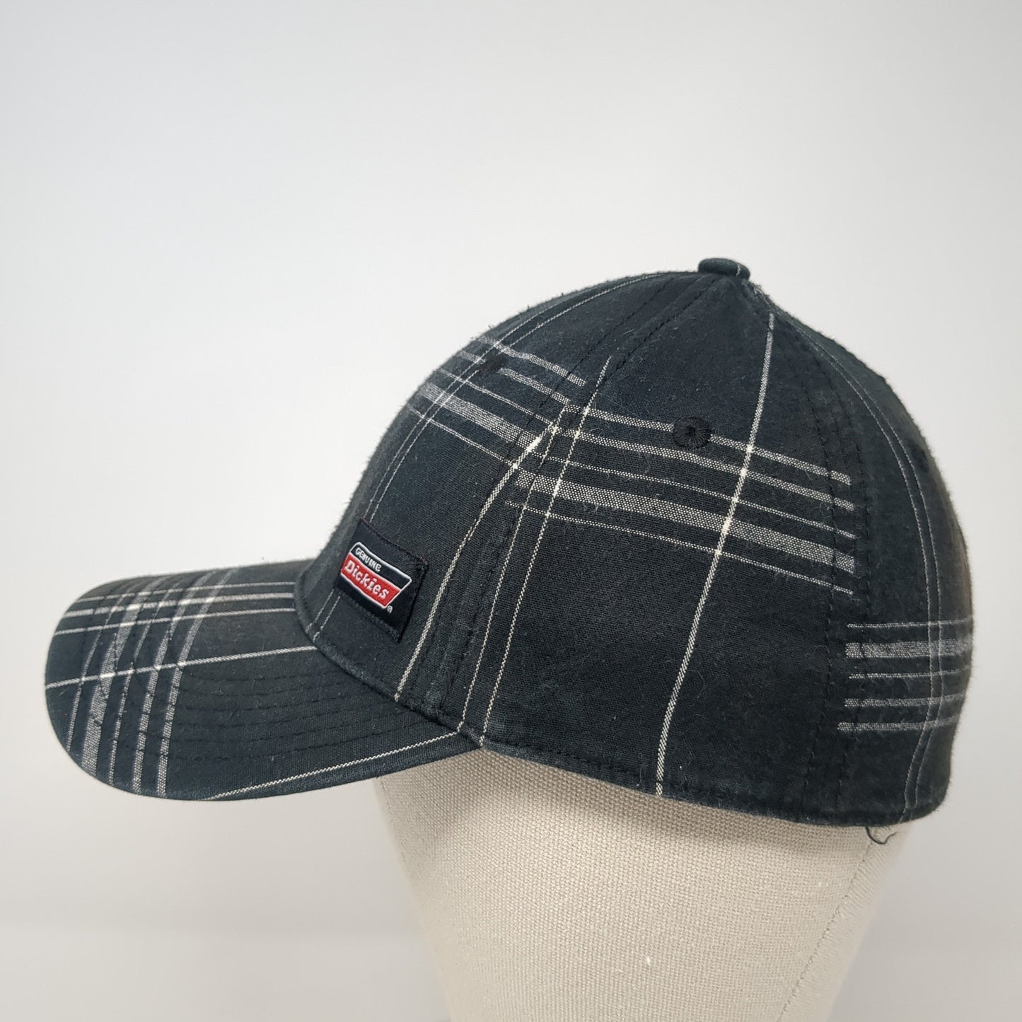 Genuine Dickies Fitted Baseball Cap Multicolor One Size Adjustable Plaid