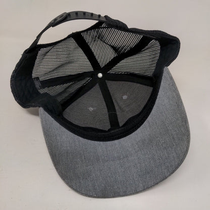 Beaver Creek Colorado Snapback Mesh Back Trucker Hat Gray Youth 6 Panel