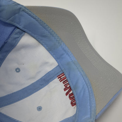Hyvee Snapback Hat Blue One Size Adjustable Embroidered Young An Kudzu
