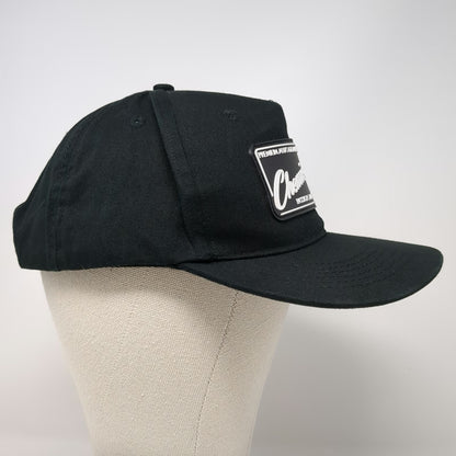 Chemical Guys 5 Panel Black One Size Snapback Cotton Logo Detailing Hat