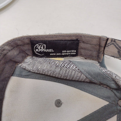 Pacific Steel & Recycling Strapback Mesh Back Trucker Hat Multi One Size