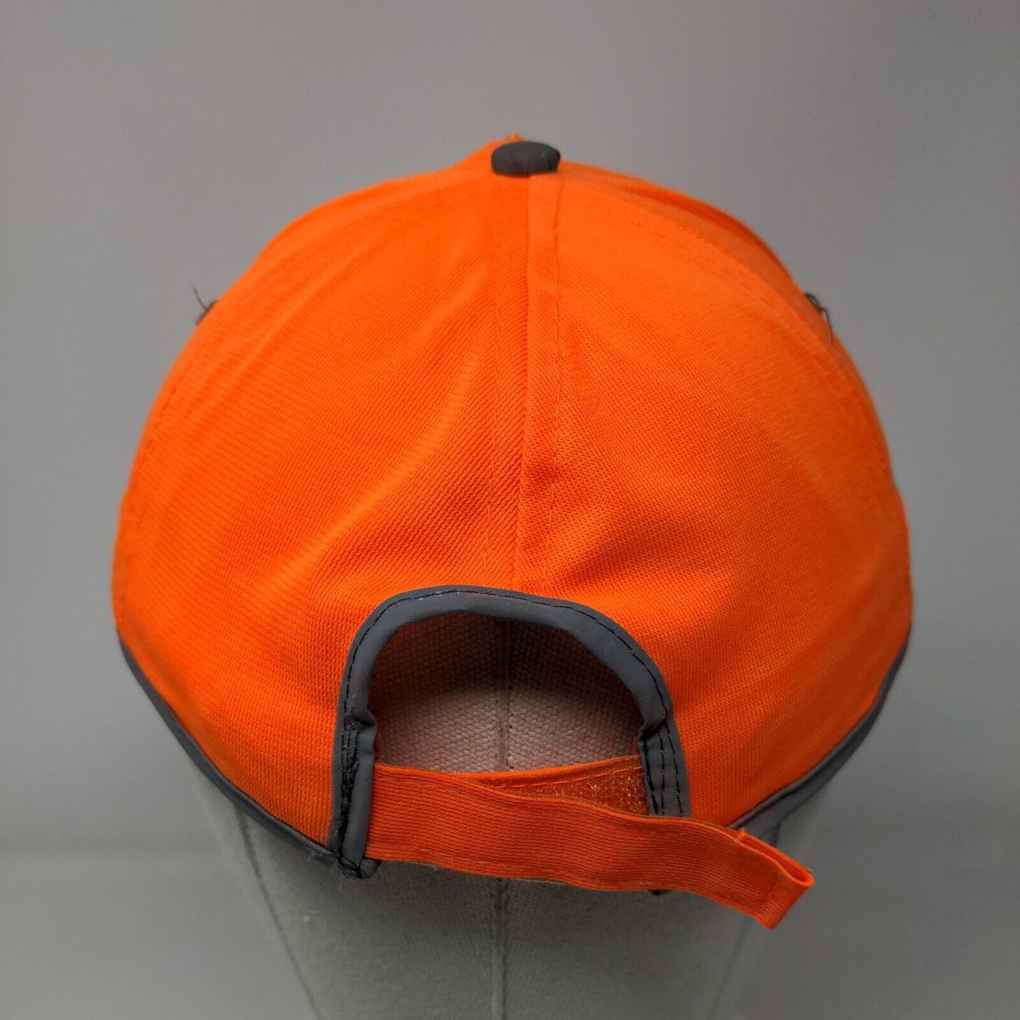 Vic Bay Headwear Strapback Hat Orange One Size Adjustable Solid