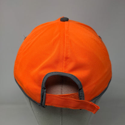Vic Bay Headwear Strapback Hat Orange One Size Adjustable Solid